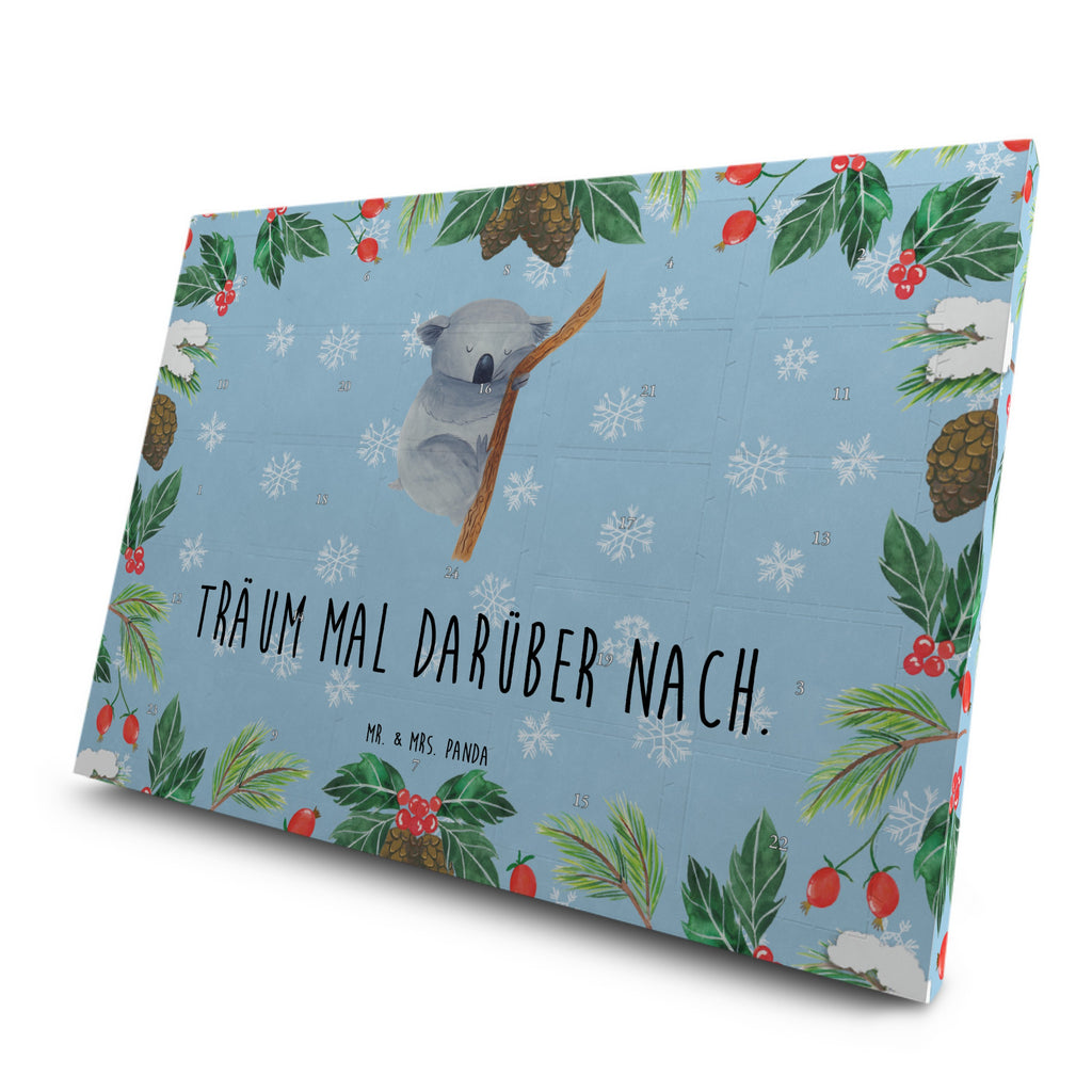 Tee Adventskalender Koalabär Adventskalender, Kerzen Adventskalender, Duftkerzen Adventskalender, Tiermotive, Gute Laune, lustige Sprüche, Tiere, Koala, träumen, Traum, schlafen, Schlafzimmer, Traumland, Bär, Koalabär