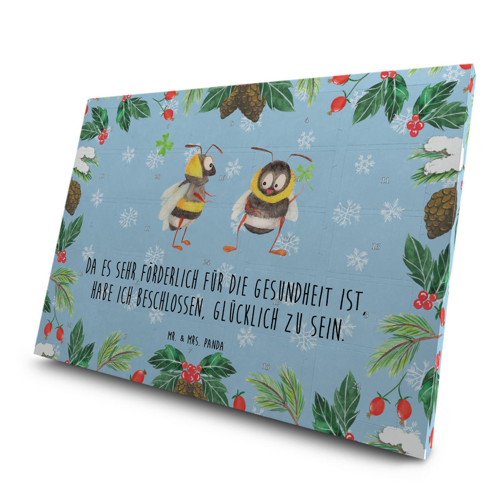 Tee Adventskalender Hummeln Kleeblatt Adventskalender, Kerzen Adventskalender, Duftkerzen Adventskalender, Tiermotive, Gute Laune, lustige Sprüche, Tiere, Hummel, Biene, Spruch positiv, Biene Deko, Spruch schön, glücklich sein, glücklich werden, Spruch fröhlich