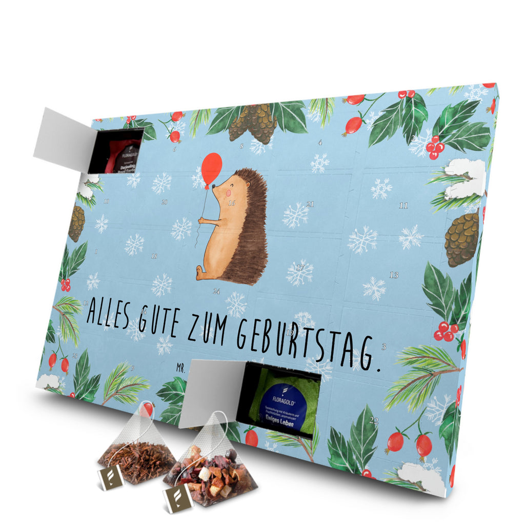 Tee Adventskalender Igel Luftballon Adventskalender, Kerzen Adventskalender, Duftkerzen Adventskalender, Tiermotive, Gute Laune, lustige Sprüche, Tiere, Igel, Geburtstag, Herzlichen Glückwunsch, Glückwunsch, Geburtstagskind, Ballon, Happy Birthday