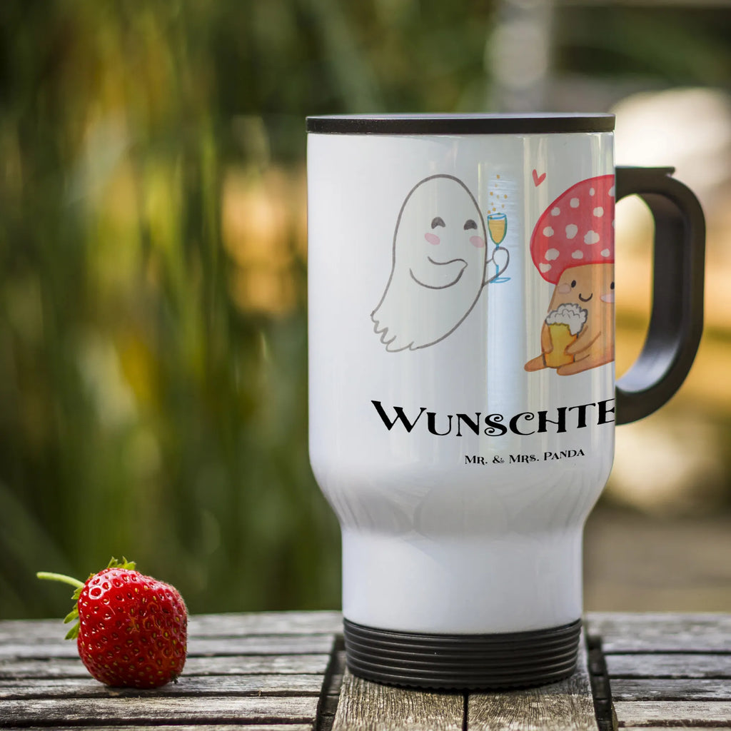 Personalisierter Thermobecher Gespenst  Prost Personalisierter Thermobecher, Personalisierter To Go Becher, Personalisierte Thermotasse, Personalisierter Kaffeebecher, Personalisierter Isolierbecher, Thermobecher personalisieren, Thermobecher mit Namen, Thermobecher selbst gestalten, Wunschname, Spülmaschinenfest, Bedrucken, Isolierbecher mit Namen, Isolierbecher selbst gestalten, Thermotasse personalisieren, Thermotasse mit Namen, Halloween, Deko, Martinssingen, Dekoration, Geschenke, Schenken, Gespenst, Fliegenpilz, Pils, Sekt, Bier