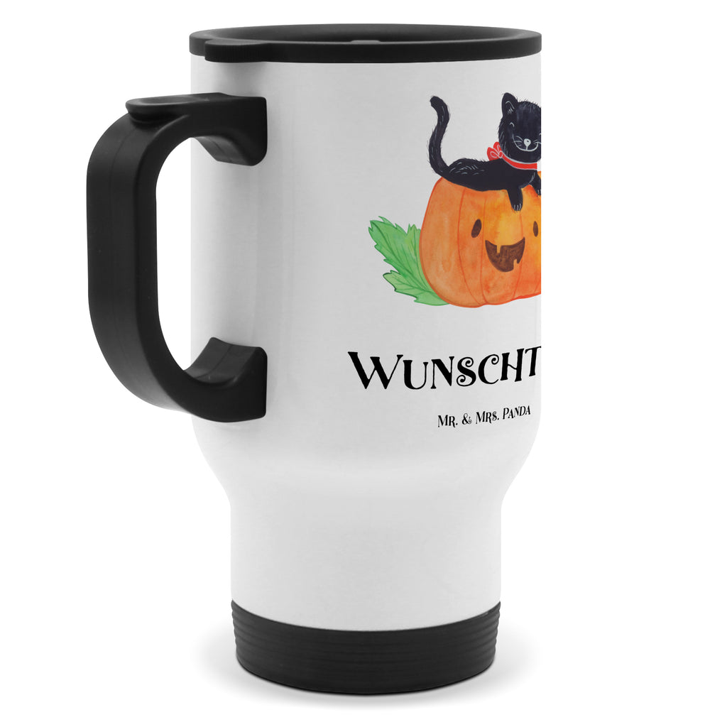 Personalisierter Thermobecher Schwarze Katze Personalisierter Thermobecher, Personalisierter To Go Becher, Personalisierte Thermotasse, Personalisierter Kaffeebecher, Personalisierter Isolierbecher, Thermobecher personalisieren, Thermobecher mit Namen, Thermobecher selbst gestalten, Wunschname, Spülmaschinenfest, Bedrucken, Isolierbecher mit Namen, Isolierbecher selbst gestalten, Thermotasse personalisieren, Thermotasse mit Namen, Halloween, Deko, Martinssingen, Dekoration, Geschenke, Schenken