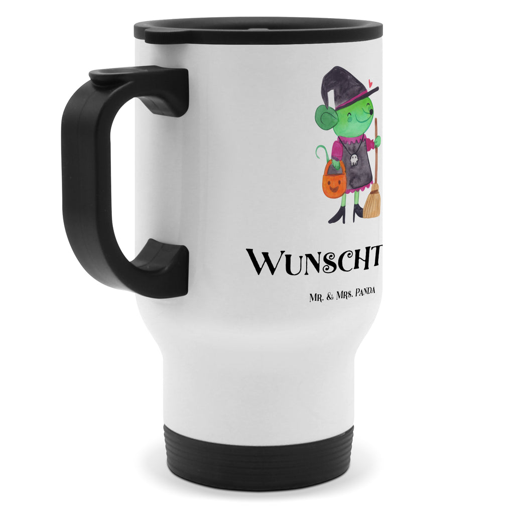 Personalisierter Thermobecher Maus Hexe Personalisierter Thermobecher, Personalisierter To Go Becher, Personalisierte Thermotasse, Personalisierter Kaffeebecher, Personalisierter Isolierbecher, Thermobecher personalisieren, Thermobecher mit Namen, Thermobecher selbst gestalten, Wunschname, Spülmaschinenfest, Bedrucken, Isolierbecher mit Namen, Isolierbecher selbst gestalten, Thermotasse personalisieren, Thermotasse mit Namen, Halloween, Deko, Martinssingen, Dekoration, Geschenke, Schenken