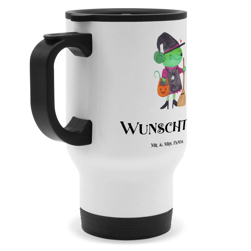 Personalisierter Thermobecher Maus Hexe Personalisierter Thermobecher, Personalisierter To Go Becher, Personalisierte Thermotasse, Personalisierter Kaffeebecher, Personalisierter Isolierbecher, Thermobecher personalisieren, Thermobecher mit Namen, Thermobecher selbst gestalten, Wunschname, Spülmaschinenfest, Bedrucken, Isolierbecher mit Namen, Isolierbecher selbst gestalten, Thermotasse personalisieren, Thermotasse mit Namen, Halloween, Deko, Martinssingen, Dekoration, Geschenke, Schenken