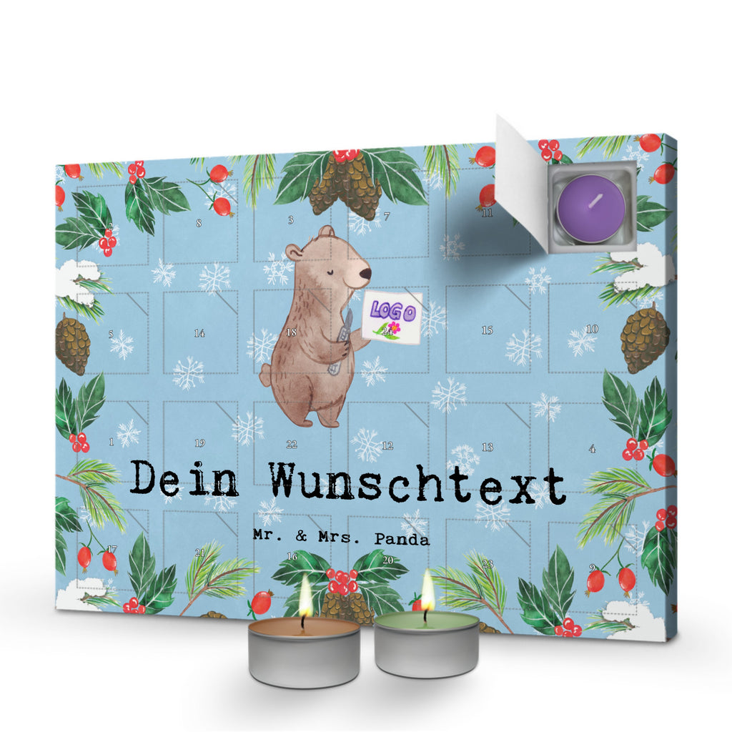 Personalisierter Duftkerzen Adventskalender Gestalter für visuelles Marketing Leidenschaft Personalisierter Duftkerzen Adventskalender, Beruf, Ausbildung, Jubiläum, Abschied, Rente, Kollege, Kollegin, Geschenk, Schenken, Arbeitskollege, Mitarbeiter, Firma, Danke, Dankeschön