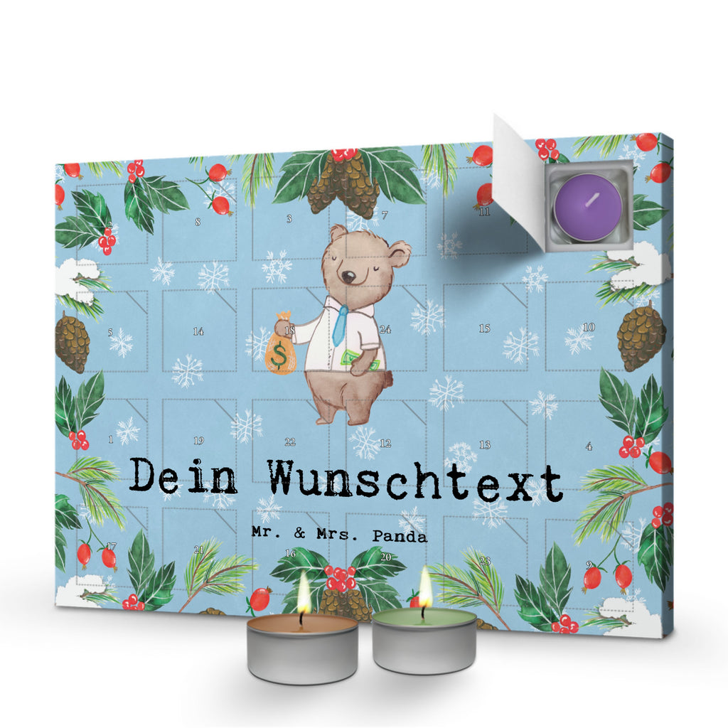 Personalisierter Duftkerzen Adventskalender Bänker Leidenschaft Personalisierter Duftkerzen Adventskalender, Beruf, Ausbildung, Jubiläum, Abschied, Rente, Kollege, Kollegin, Geschenk, Schenken, Arbeitskollege, Mitarbeiter, Firma, Danke, Dankeschön, Bänker, Bankfachmann, Bankangestellter, Bankberater