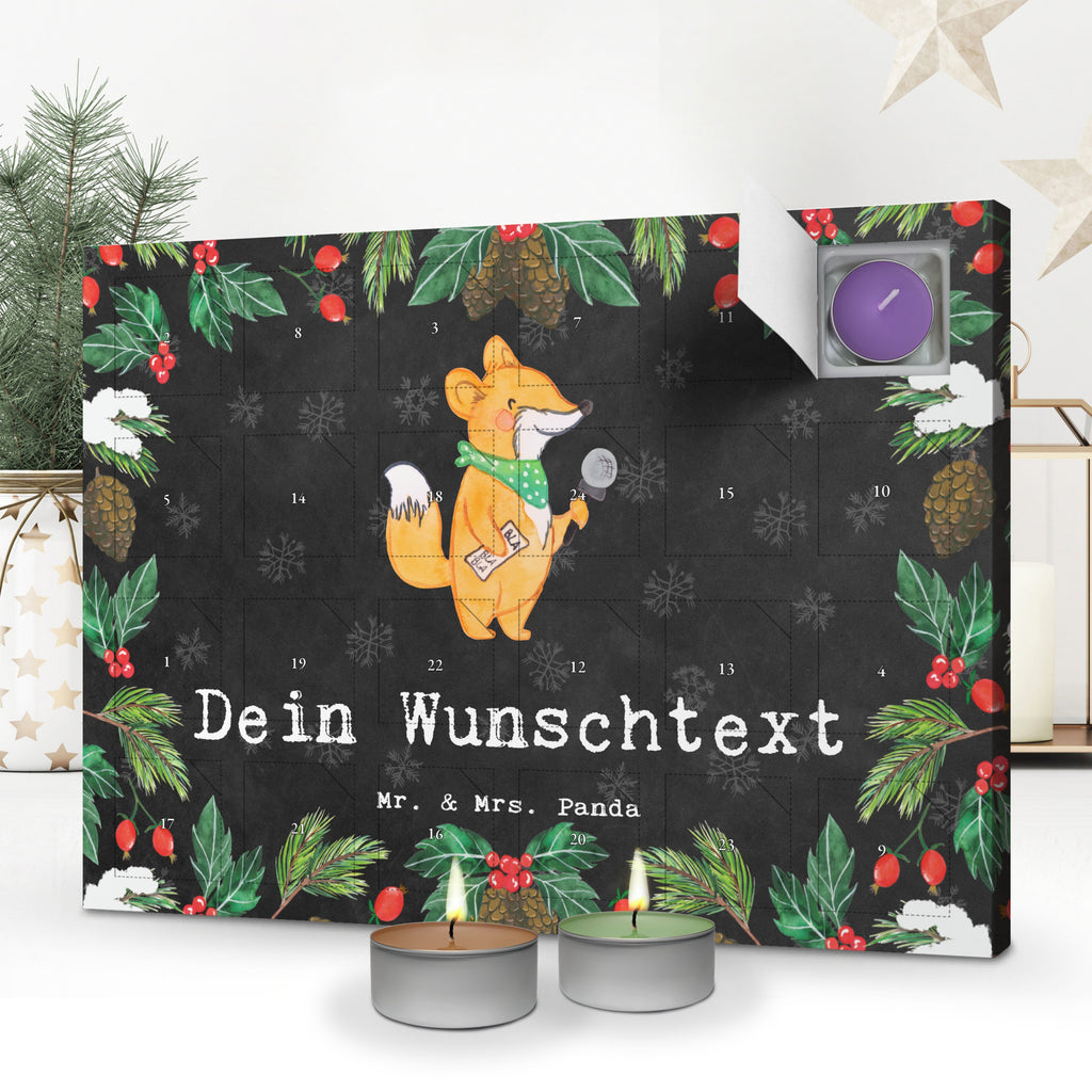 Personalisierter Duftkerzen Adventskalender Sportjournalist Leidenschaft Personalisierter Duftkerzen Adventskalender, Beruf, Ausbildung, Jubiläum, Abschied, Rente, Kollege, Kollegin, Geschenk, Schenken, Arbeitskollege, Mitarbeiter, Firma, Danke, Dankeschön, Sportjournalist, Journalist, Reporter, Redakteur, Pressebüro, Studium