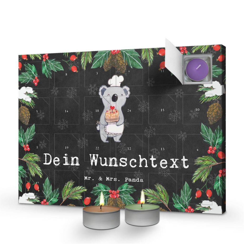 Personalisierter Duftkerzen Adventskalender Konditor Leidenschaft Personalisierter Duftkerzen Adventskalender, Beruf, Ausbildung, Jubiläum, Abschied, Rente, Kollege, Kollegin, Geschenk, Schenken, Arbeitskollege, Mitarbeiter, Firma, Danke, Dankeschön, Konditor, Kuchenbäcker, Patissier, Confiseur, Bäcker