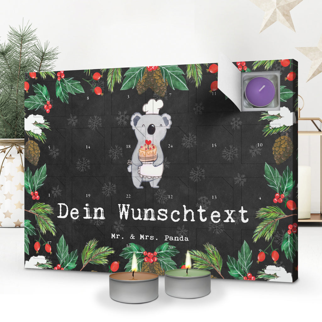 Personalisierter Duftkerzen Adventskalender Konditor Leidenschaft Personalisierter Duftkerzen Adventskalender, Beruf, Ausbildung, Jubiläum, Abschied, Rente, Kollege, Kollegin, Geschenk, Schenken, Arbeitskollege, Mitarbeiter, Firma, Danke, Dankeschön, Konditor, Kuchenbäcker, Patissier, Confiseur, Bäcker