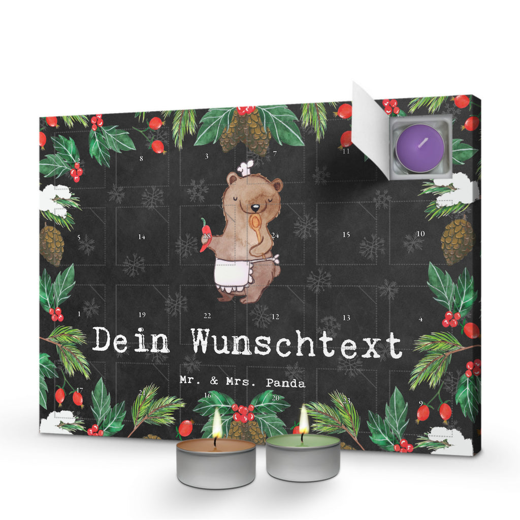 Personalisierter Duftkerzen Adventskalender Koch Leidenschaft Personalisierter Duftkerzen Adventskalender, Beruf, Ausbildung, Jubiläum, Abschied, Rente, Kollege, Kollegin, Geschenk, Schenken, Arbeitskollege, Mitarbeiter, Firma, Danke, Dankeschön, Koch, Chefkoch, Küchenchef, Küchenmeister, Schiffskoch, Sternekoch, Fernsehkoch, Restaurant