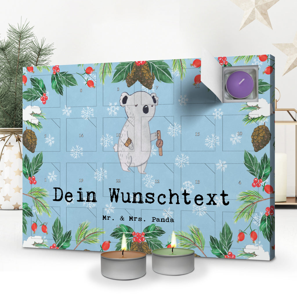 Personalisierter Duftkerzen Adventskalender Uhrmacher Leidenschaft Personalisierter Duftkerzen Adventskalender, Beruf, Ausbildung, Jubiläum, Abschied, Rente, Kollege, Kollegin, Geschenk, Schenken, Arbeitskollege, Mitarbeiter, Firma, Danke, Dankeschön