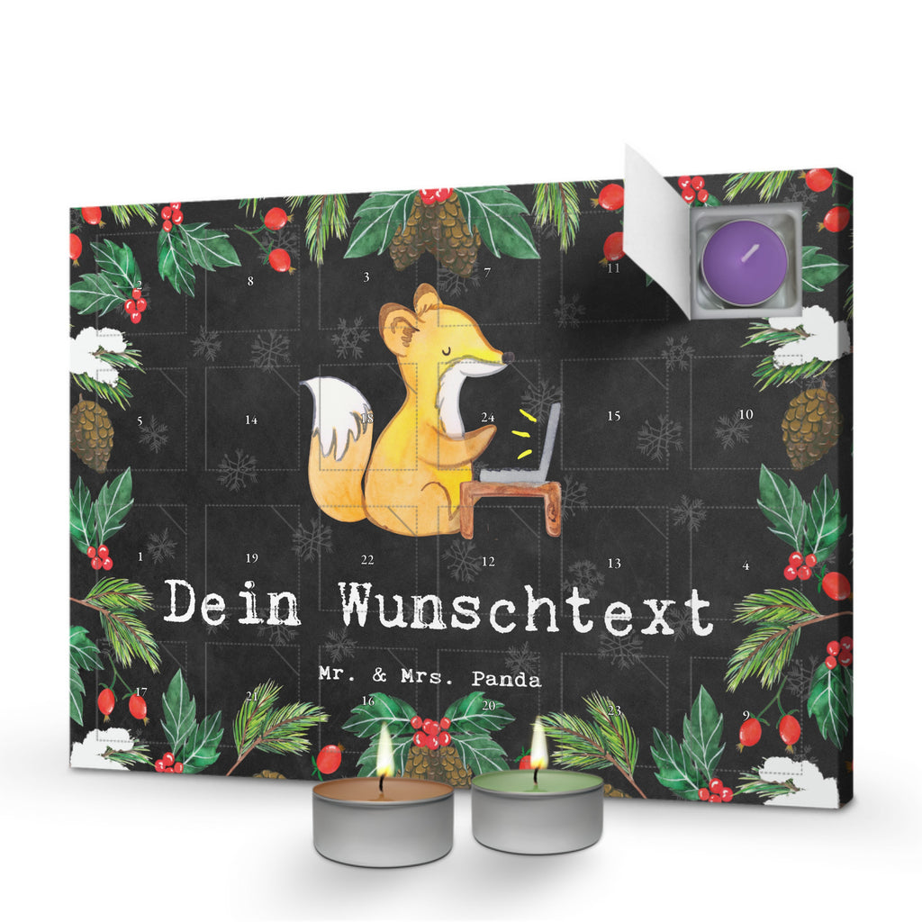 Personalisierter Duftkerzen Adventskalender Assistent Leidenschaft Personalisierter Duftkerzen Adventskalender, Beruf, Ausbildung, Jubiläum, Abschied, Rente, Kollege, Kollegin, Geschenk, Schenken, Arbeitskollege, Mitarbeiter, Firma, Danke, Dankeschön