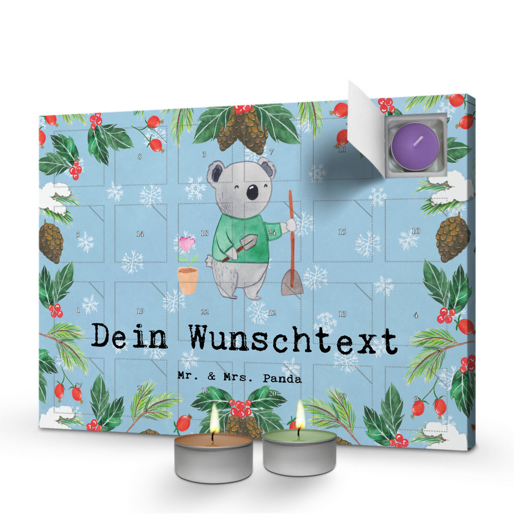 Personalisierter Duftkerzen Adventskalender Garten- und Landschaftsbauer Leidenschaft Personalisierter Duftkerzen Adventskalender, Beruf, Ausbildung, Jubiläum, Abschied, Rente, Kollege, Kollegin, Geschenk, Schenken, Arbeitskollege, Mitarbeiter, Firma, Danke, Dankeschön, Gärtner, Gartenplaner, Gärtnerei, Gartenbau, Hobbygärtner, Garten- und Landschaftsbauer