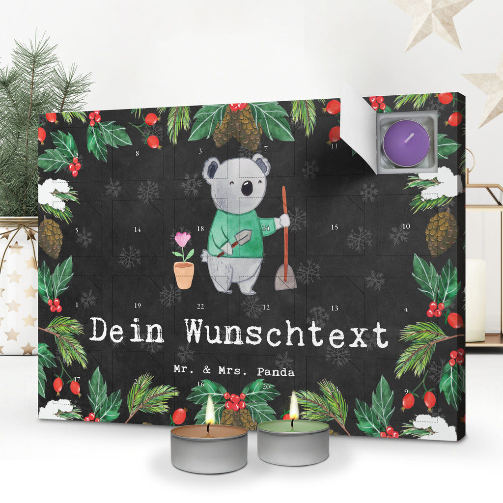 Personalisierter Duftkerzen Adventskalender Garten- und Landschaftsbauer Leidenschaft Personalisierter Duftkerzen Adventskalender, Beruf, Ausbildung, Jubiläum, Abschied, Rente, Kollege, Kollegin, Geschenk, Schenken, Arbeitskollege, Mitarbeiter, Firma, Danke, Dankeschön, Gärtner, Gartenplaner, Gärtnerei, Gartenbau, Hobbygärtner, Garten- und Landschaftsbauer