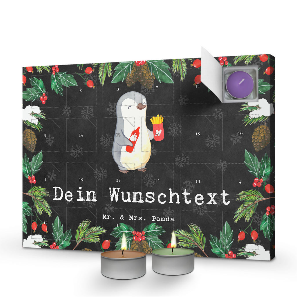 Personalisierter Duftkerzen Adventskalender Imbissbesitzer Leidenschaft Personalisierter Duftkerzen Adventskalender, Beruf, Ausbildung, Jubiläum, Abschied, Rente, Kollege, Kollegin, Geschenk, Schenken, Arbeitskollege, Mitarbeiter, Firma, Danke, Dankeschön, Imbissbesitzer, Imbissverkäufer, Pommesverkäufer, Pommesliebe