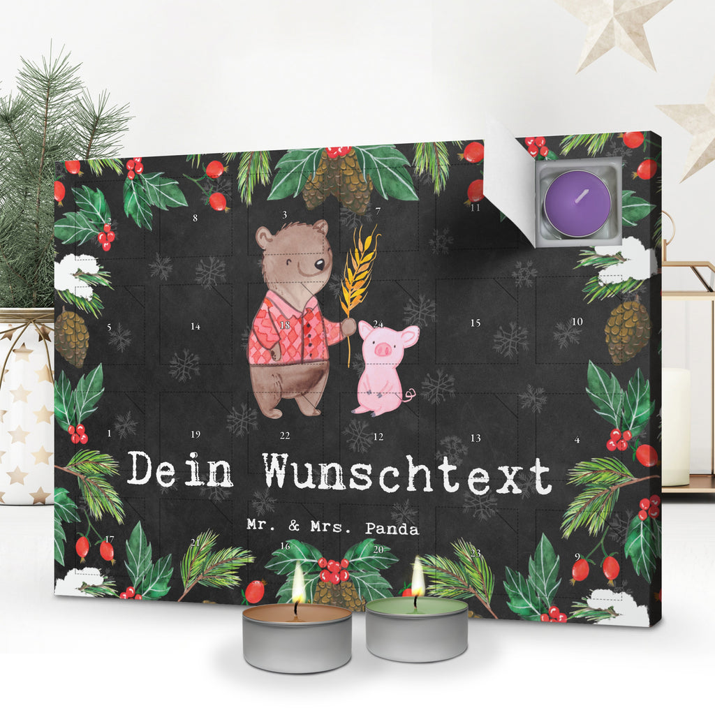 Personalisierter Duftkerzen Adventskalender Bauer Leidenschaft Personalisierter Duftkerzen Adventskalender, Beruf, Ausbildung, Jubiläum, Abschied, Rente, Kollege, Kollegin, Geschenk, Schenken, Arbeitskollege, Mitarbeiter, Firma, Danke, Dankeschön, Landwirt; Bauer, Tierwirt, Agronom, Farmer, Bauernhof