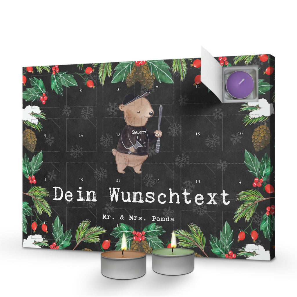 Personalisierter Duftkerzen Adventskalender Personenschützer Leidenschaft Personalisierter Duftkerzen Adventskalender, Beruf, Ausbildung, Jubiläum, Abschied, Rente, Kollege, Kollegin, Geschenk, Schenken, Arbeitskollege, Mitarbeiter, Firma, Danke, Dankeschön, Bodyguard, Personenschützer