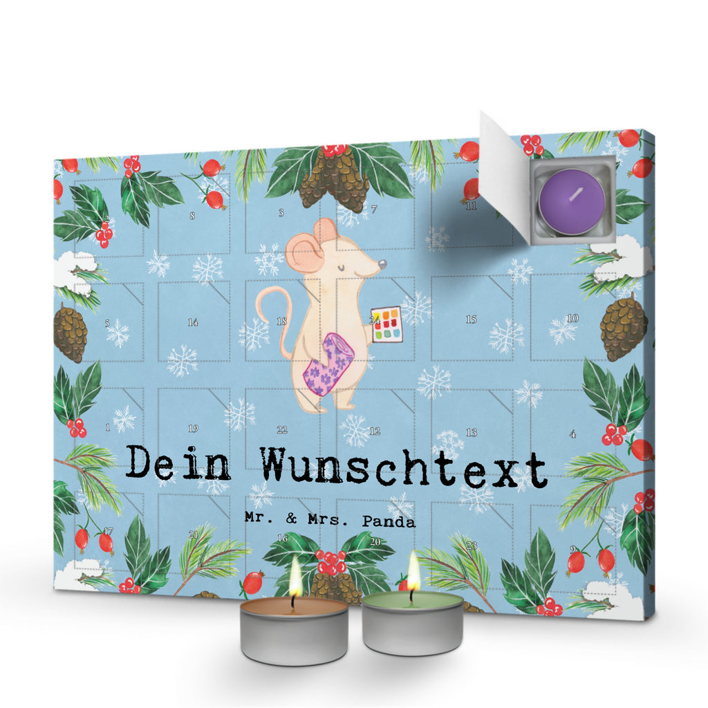 Personalisierter Duftkerzen Adventskalender Raumausstatter Leidenschaft Personalisierter Duftkerzen Adventskalender, Beruf, Ausbildung, Jubiläum, Abschied, Rente, Kollege, Kollegin, Geschenk, Schenken, Arbeitskollege, Mitarbeiter, Firma, Danke, Dankeschön