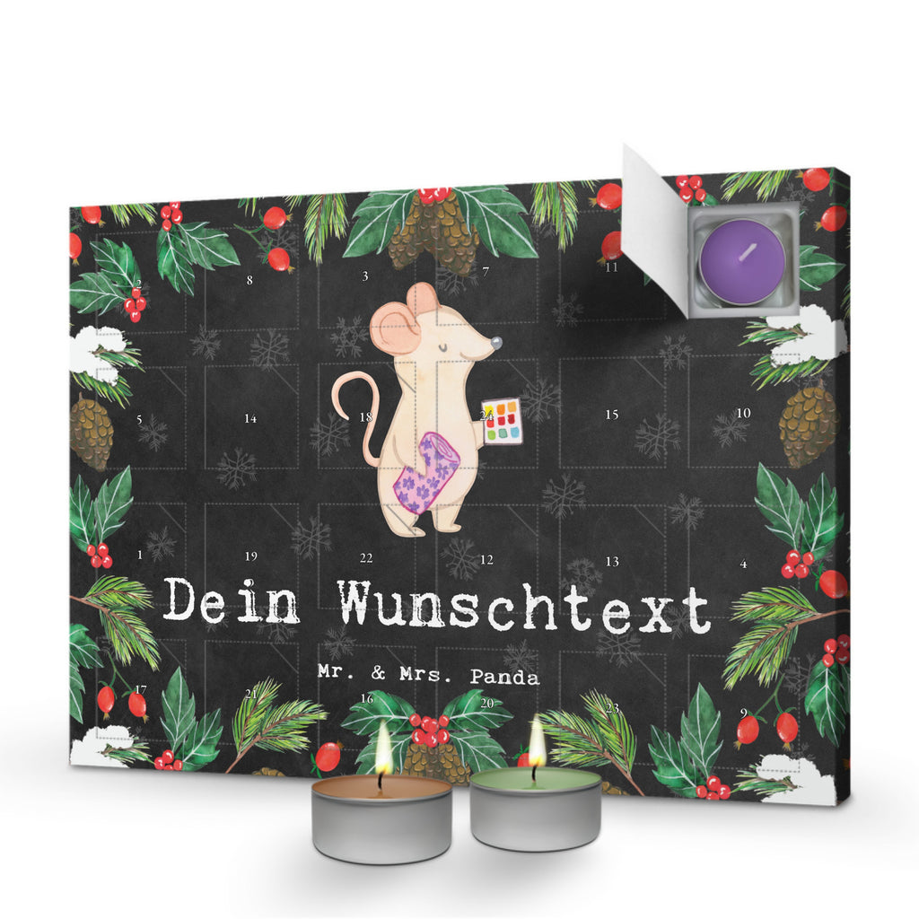 Personalisierter Duftkerzen Adventskalender Raumausstatter Leidenschaft Personalisierter Duftkerzen Adventskalender, Beruf, Ausbildung, Jubiläum, Abschied, Rente, Kollege, Kollegin, Geschenk, Schenken, Arbeitskollege, Mitarbeiter, Firma, Danke, Dankeschön