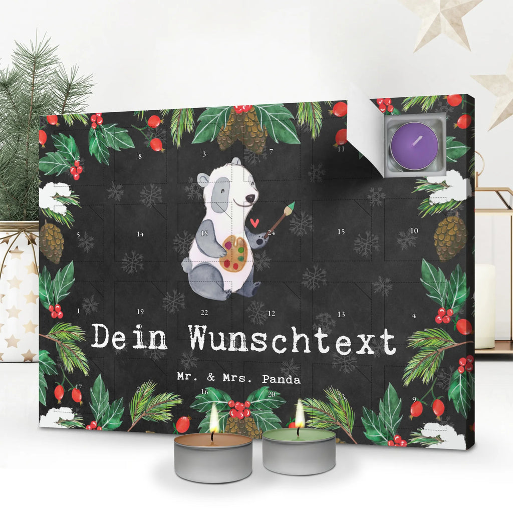 Personalisierter Duftkerzen Adventskalender Restaurator Leidenschaft Personalisierter Duftkerzen Adventskalender, Beruf, Ausbildung, Jubiläum, Abschied, Rente, Kollege, Kollegin, Geschenk, Schenken, Arbeitskollege, Mitarbeiter, Firma, Danke, Dankeschön