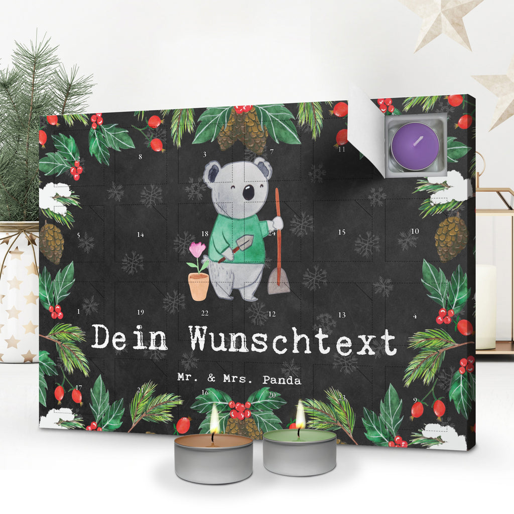 Personalisierter Duftkerzen Adventskalender Gärtner Leidenschaft Personalisierter Duftkerzen Adventskalender, Beruf, Ausbildung, Jubiläum, Abschied, Rente, Kollege, Kollegin, Geschenk, Schenken, Arbeitskollege, Mitarbeiter, Firma, Danke, Dankeschön, Gärtner, Gartenplaner, Gärtnerei, Gartenbau, Hobbygärtner, Garten- und Landschaftsbauer