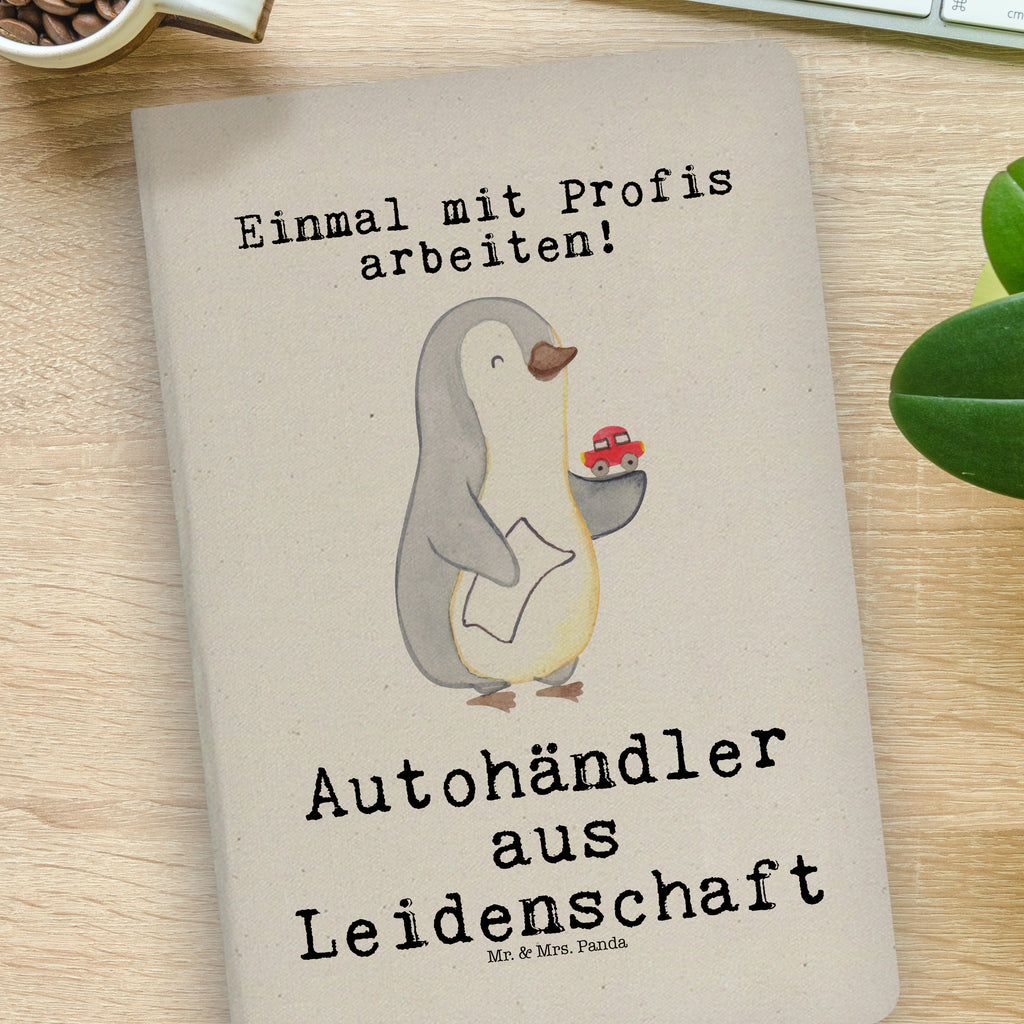 Baumwoll Notizbuch Autohändler Leidenschaft