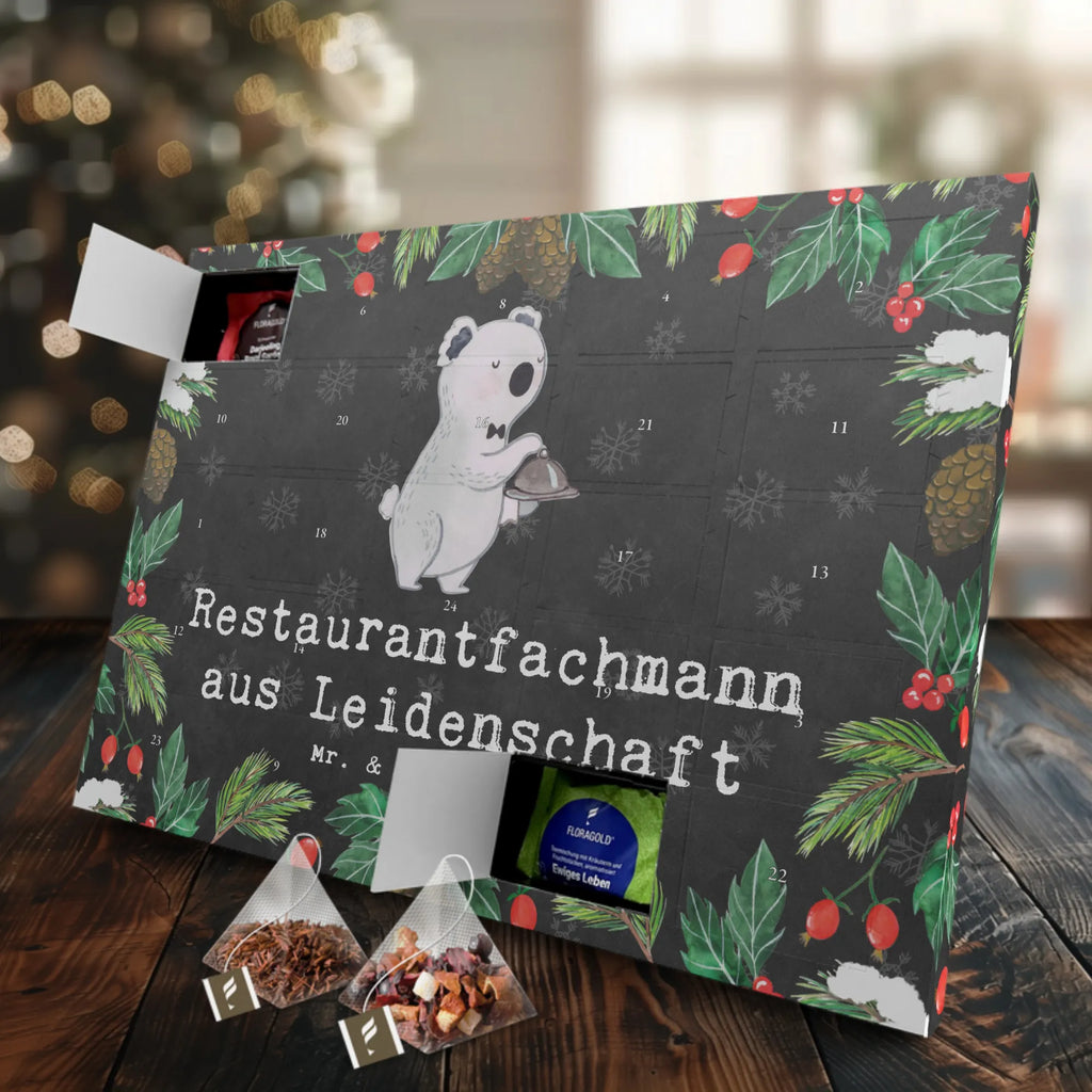 Tee Adventskalender Restaurantfachmann Leidenschaft Adventskalender, Kerzen Adventskalender, Duftkerzen Adventskalender, Beruf, Ausbildung, Jubiläum, Abschied, Rente, Kollege, Kollegin, Geschenk, Schenken, Arbeitskollege, Mitarbeiter, Firma, Danke, Dankeschön, Restaurantfachmann, Kellner, Servicefachkraft, Restaurant