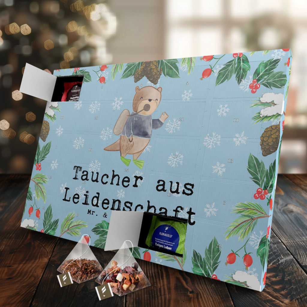 Tee Adventskalender Taucher Leidenschaft Adventskalender, Kerzen Adventskalender, Duftkerzen Adventskalender, Beruf, Ausbildung, Jubiläum, Abschied, Rente, Kollege, Kollegin, Geschenk, Schenken, Arbeitskollege, Mitarbeiter, Firma, Danke, Dankeschön