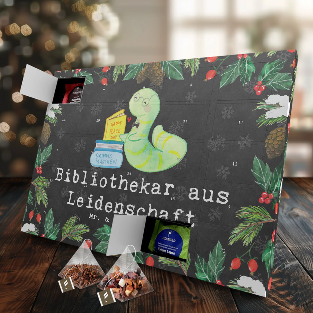 Tee Adventskalender Bibliothekar Leidenschaft Adventskalender, Kerzen Adventskalender, Duftkerzen Adventskalender, Beruf, Ausbildung, Jubiläum, Abschied, Rente, Kollege, Kollegin, Geschenk, Schenken, Arbeitskollege, Mitarbeiter, Firma, Danke, Dankeschön, Bibliothekar, Buchhandlung, Bibliothek, Bücherwurm, Leseratte, Bücherliebe