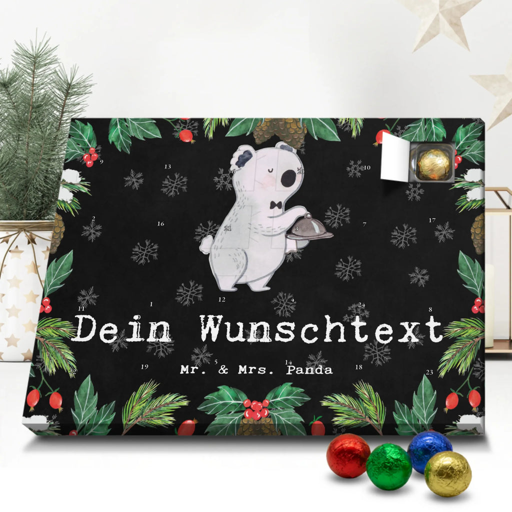 Personalisierter Schoko Adventskalender Restaurantfachmann Leidenschaft Personalisierter Adventskalender, Adventskalender mit Namen, Beruf, Ausbildung, Jubiläum, Abschied, Rente, Kollege, Kollegin, Geschenk, Schenken, Arbeitskollege, Mitarbeiter, Firma, Danke, Dankeschön