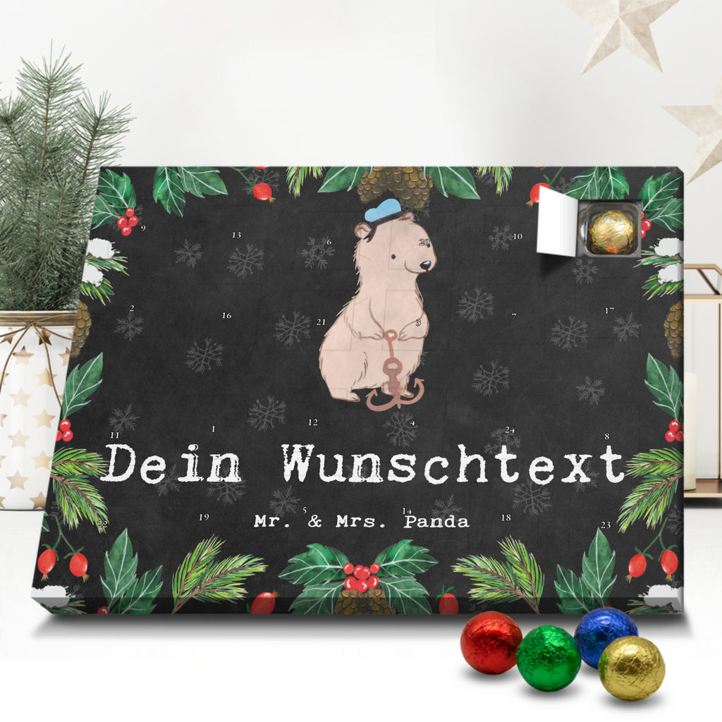 Personalisierter Schoko Adventskalender Matrose Leidenschaft Personalisierter Adventskalender, Adventskalender mit Namen, Beruf, Ausbildung, Jubiläum, Abschied, Rente, Kollege, Kollegin, Geschenk, Schenken, Arbeitskollege, Mitarbeiter, Firma, Danke, Dankeschön, Matrose, Seemann, Seeleute, Schiff, Schiffsmechaniker