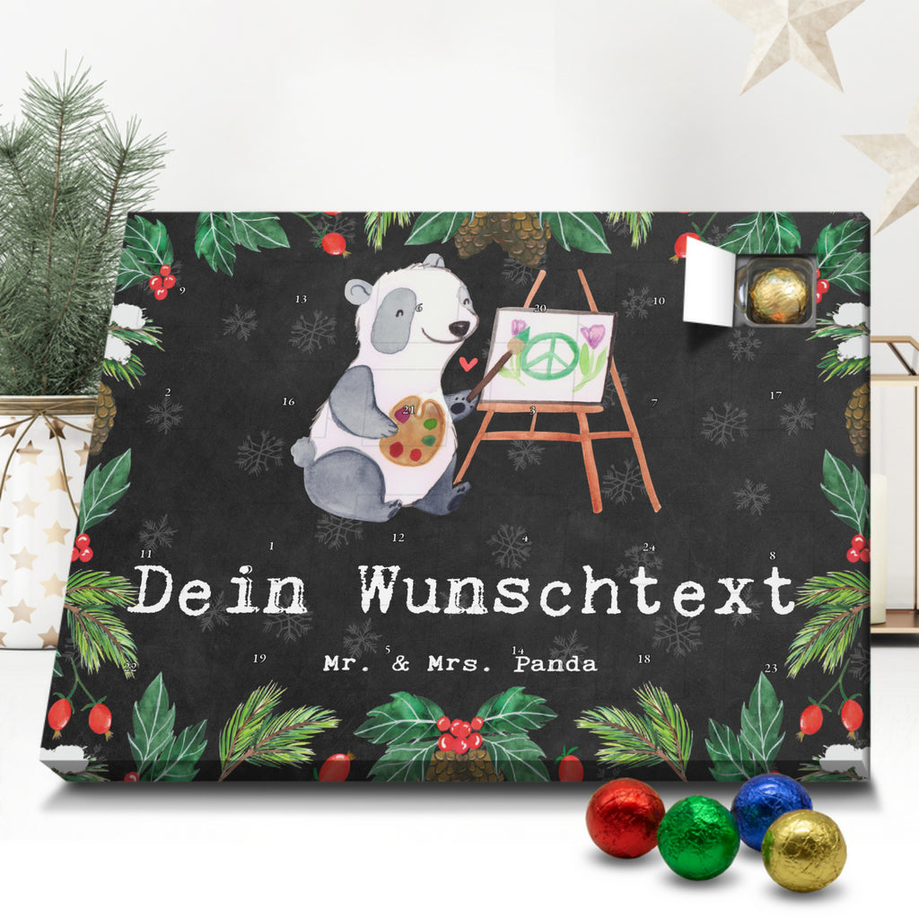 Personalisierter Schoko Adventskalender Künstler Leidenschaft Personalisierter Adventskalender, Adventskalender mit Namen, Beruf, Ausbildung, Jubiläum, Abschied, Rente, Kollege, Kollegin, Geschenk, Schenken, Arbeitskollege, Mitarbeiter, Firma, Danke, Dankeschön, Künstler, Maler, Kunstmaler, Galerie Eröffnung, Kunstschule