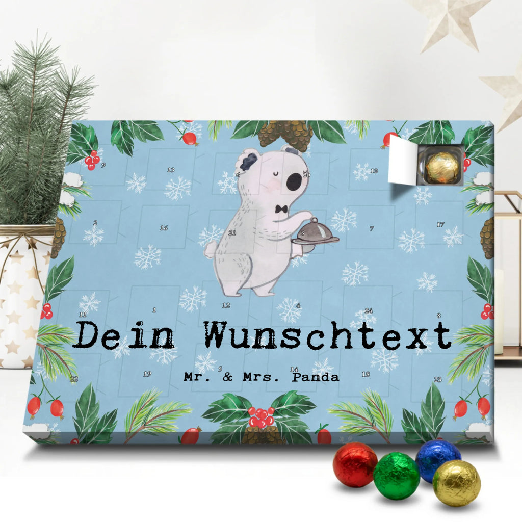 Personalisierter Schoko Adventskalender Restaurantfachmann Leidenschaft Personalisierter Adventskalender, Adventskalender mit Namen, Beruf, Ausbildung, Jubiläum, Abschied, Rente, Kollege, Kollegin, Geschenk, Schenken, Arbeitskollege, Mitarbeiter, Firma, Danke, Dankeschön