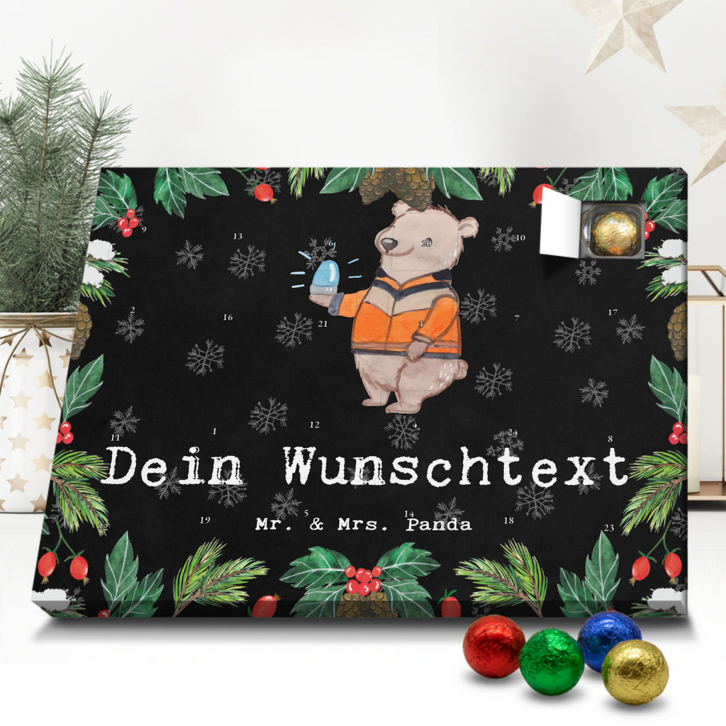 Personalisierter Schoko Adventskalender Rettungswagenfahrer Leidenschaft Personalisierter Adventskalender, Adventskalender mit Namen, Beruf, Ausbildung, Jubiläum, Abschied, Rente, Kollege, Kollegin, Geschenk, Schenken, Arbeitskollege, Mitarbeiter, Firma, Danke, Dankeschön