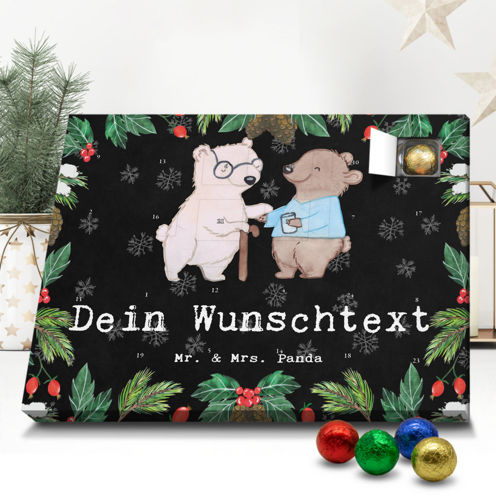 Personalisierter Schoko Adventskalender Altenpfleger Leidenschaft Personalisierter Adventskalender, Adventskalender mit Namen, Beruf, Ausbildung, Jubiläum, Abschied, Rente, Kollege, Kollegin, Geschenk, Schenken, Arbeitskollege, Mitarbeiter, Firma, Danke, Dankeschön, Altenpfleger, Pfleger, Altenheim Eröffnung