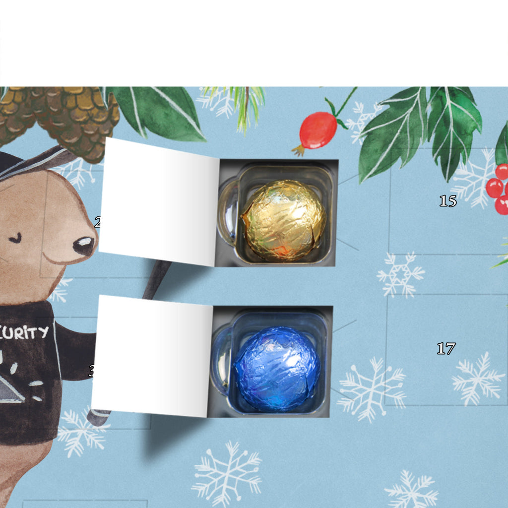 Personalisierter Schoko Adventskalender Sicherheitsdienstmitarbeiter Leidenschaft Personalisierter Adventskalender, Adventskalender mit Namen, Beruf, Ausbildung, Jubiläum, Abschied, Rente, Kollege, Kollegin, Geschenk, Schenken, Arbeitskollege, Mitarbeiter, Firma, Danke, Dankeschön