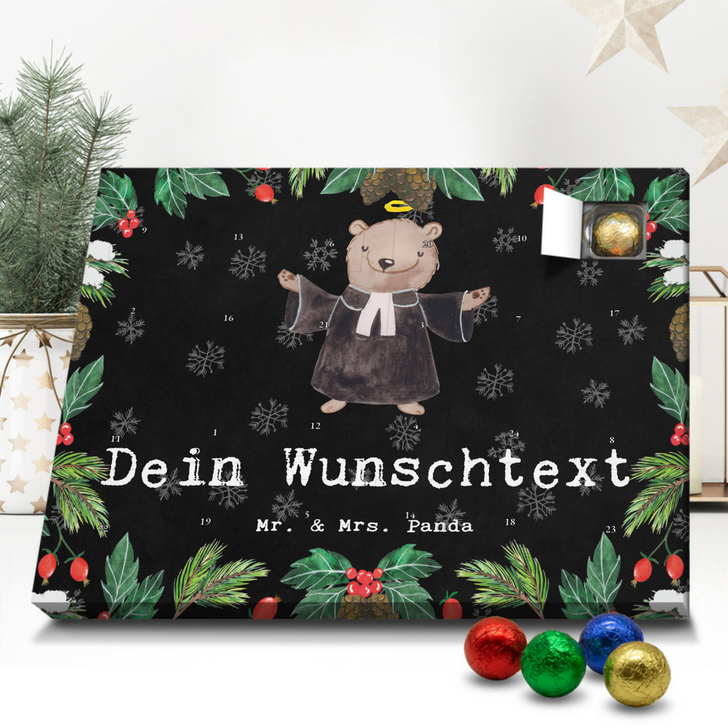 Personalisierter Schoko Adventskalender Pastor Leidenschaft Personalisierter Adventskalender, Adventskalender mit Namen, Beruf, Ausbildung, Jubiläum, Abschied, Rente, Kollege, Kollegin, Geschenk, Schenken, Arbeitskollege, Mitarbeiter, Firma, Danke, Dankeschön, Pastor, Diener Gottes<br />Geistlicher, Pfarrer, Prediger<br />Priester, Theologe, Kirche