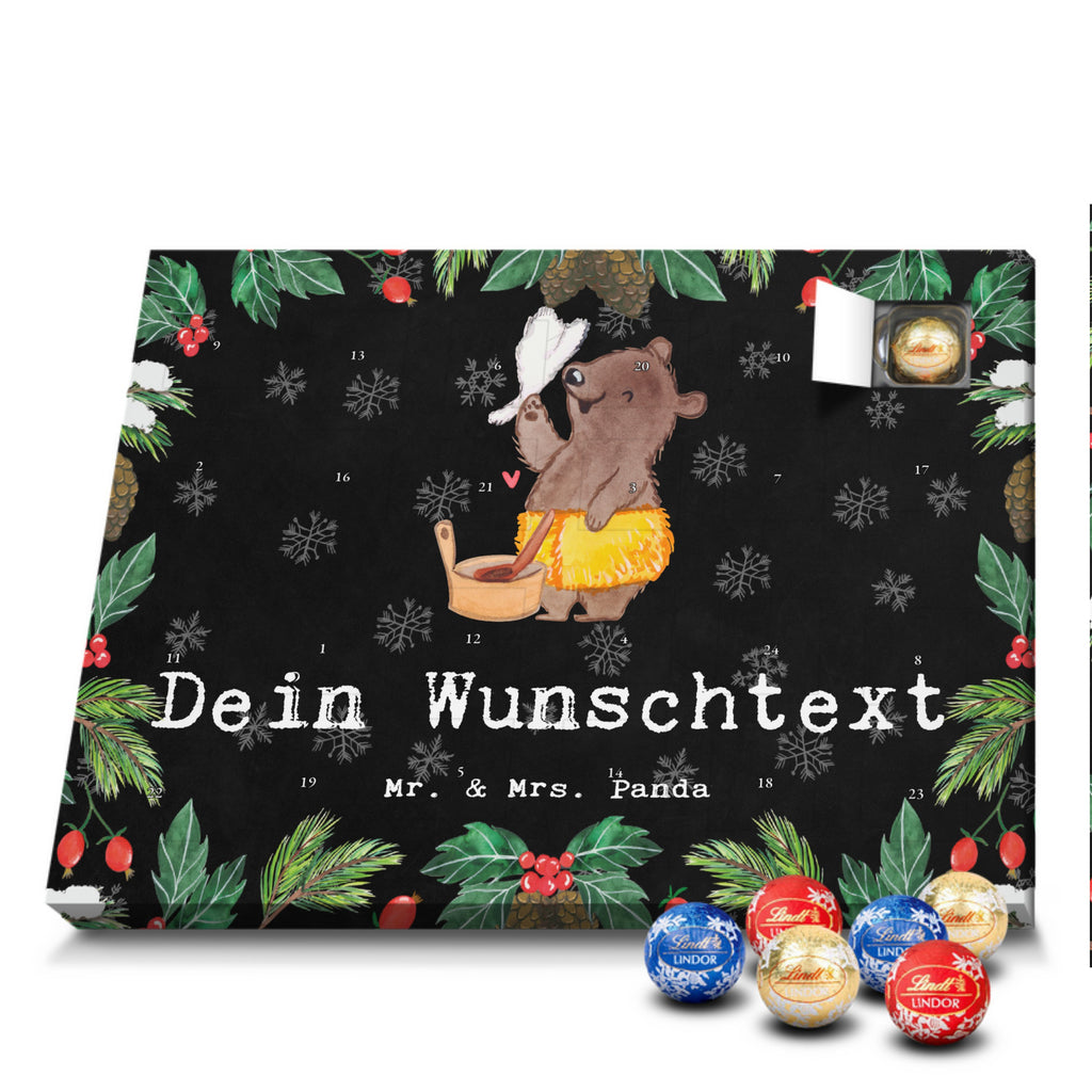 Personalisierter Kugel Markenschokolade Adventskalender Saunameister Leidenschaft Personalisierter Kugel Markenschokolade Adventskalender, Beruf, Ausbildung, Jubiläum, Abschied, Rente, Kollege, Kollegin, Geschenk, Schenken, Arbeitskollege, Mitarbeiter, Firma, Danke, Dankeschön