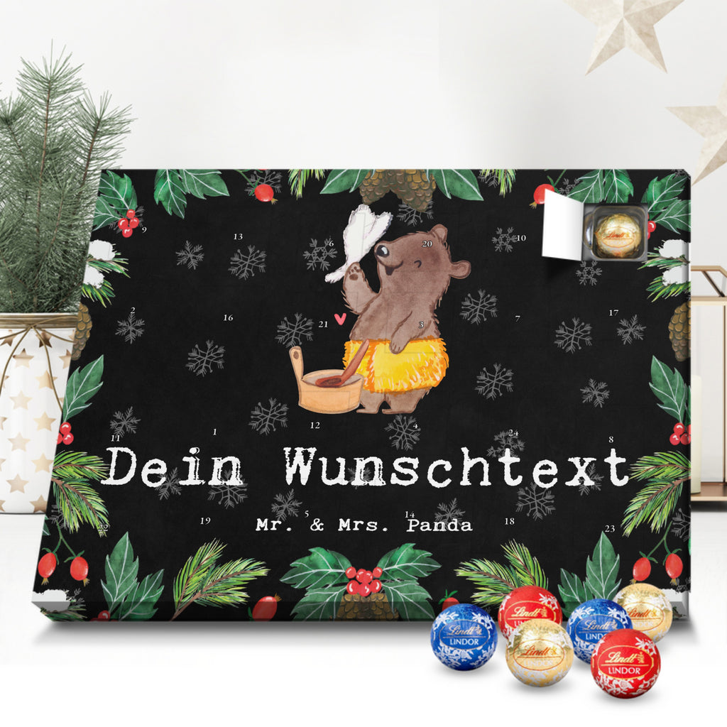 Personalisierter Kugel Markenschokolade Adventskalender Saunameister Leidenschaft Personalisierter Kugel Markenschokolade Adventskalender, Beruf, Ausbildung, Jubiläum, Abschied, Rente, Kollege, Kollegin, Geschenk, Schenken, Arbeitskollege, Mitarbeiter, Firma, Danke, Dankeschön