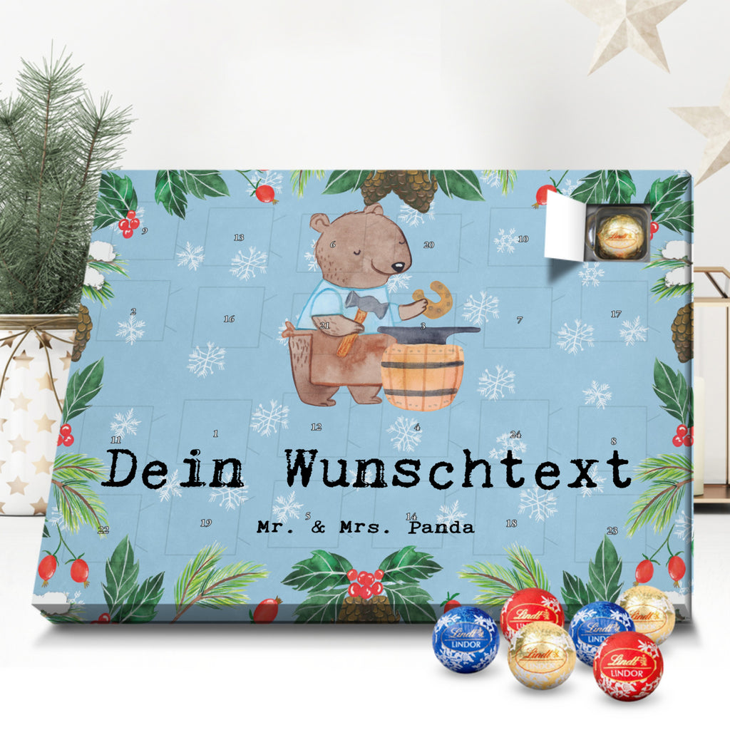 Personalisierter Kugel Markenschokolade Adventskalender Schmied Leidenschaft Personalisierter Kugel Markenschokolade Adventskalender, Beruf, Ausbildung, Jubiläum, Abschied, Rente, Kollege, Kollegin, Geschenk, Schenken, Arbeitskollege, Mitarbeiter, Firma, Danke, Dankeschön