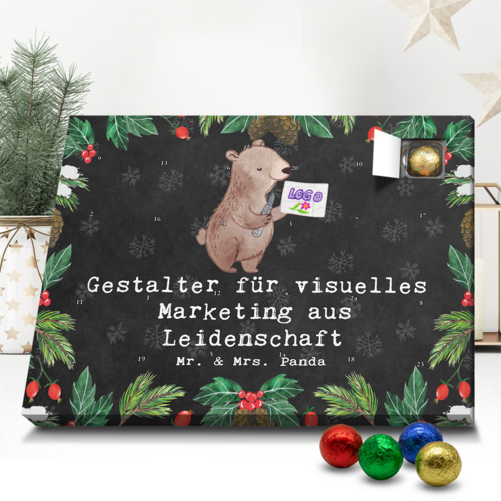 Schoko Adventskalender Gestalter für visuelles Marketing Leidenschaft Adventskalender, Schokoladen Adventskalender, Schoko Adventskalender, Beruf, Ausbildung, Jubiläum, Abschied, Rente, Kollege, Kollegin, Geschenk, Schenken, Arbeitskollege, Mitarbeiter, Firma, Danke, Dankeschön