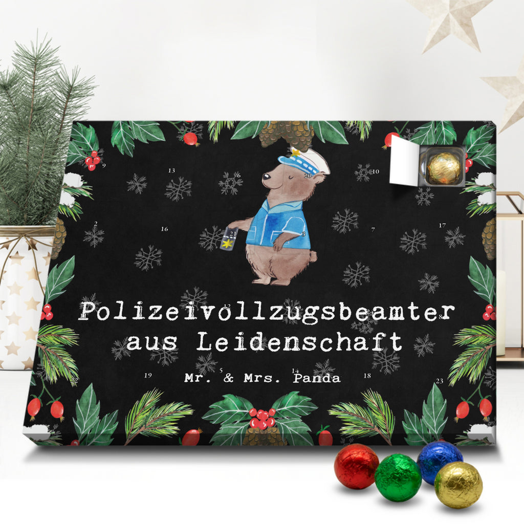 Schoko Adventskalender Polizeivollzugsbeamter Leidenschaft Adventskalender, Schokoladen Adventskalender, Schoko Adventskalender, Beruf, Ausbildung, Jubiläum, Abschied, Rente, Kollege, Kollegin, Geschenk, Schenken, Arbeitskollege, Mitarbeiter, Firma, Danke, Dankeschön, Polizeivollzugsbeamter, Polizist, Polizei