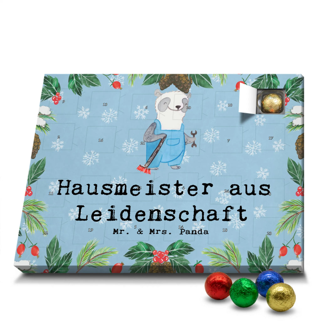 Schoko Adventskalender Hausmeister Leidenschaft Adventskalender, Schokoladen Adventskalender, Schoko Adventskalender, Beruf, Ausbildung, Jubiläum, Abschied, Rente, Kollege, Kollegin, Geschenk, Schenken, Arbeitskollege, Mitarbeiter, Firma, Danke, Dankeschön, Hausmeister, Concierge, Hausverwalter, Facility Manager