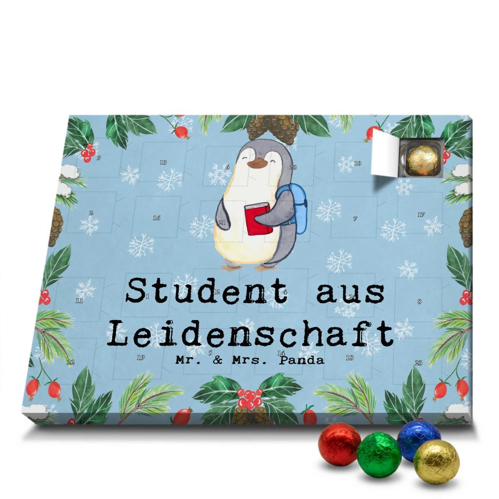 Schoko Adventskalender Student Leidenschaft Adventskalender, Schokoladen Adventskalender, Schoko Adventskalender, Beruf, Ausbildung, Jubiläum, Abschied, Rente, Kollege, Kollegin, Geschenk, Schenken, Arbeitskollege, Mitarbeiter, Firma, Danke, Dankeschön