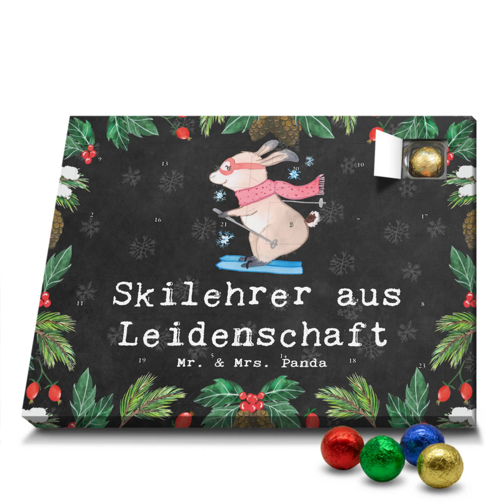 Schoko Adventskalender Skilehrer Leidenschaft Adventskalender, Schokoladen Adventskalender, Schoko Adventskalender, Beruf, Ausbildung, Jubiläum, Abschied, Rente, Kollege, Kollegin, Geschenk, Schenken, Arbeitskollege, Mitarbeiter, Firma, Danke, Dankeschön