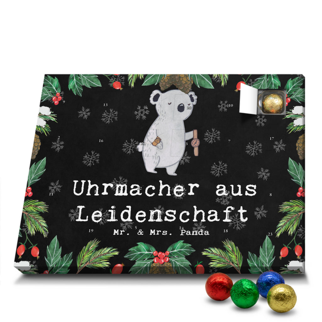 Schoko Adventskalender Uhrmacher Leidenschaft Adventskalender, Schokoladen Adventskalender, Schoko Adventskalender, Beruf, Ausbildung, Jubiläum, Abschied, Rente, Kollege, Kollegin, Geschenk, Schenken, Arbeitskollege, Mitarbeiter, Firma, Danke, Dankeschön