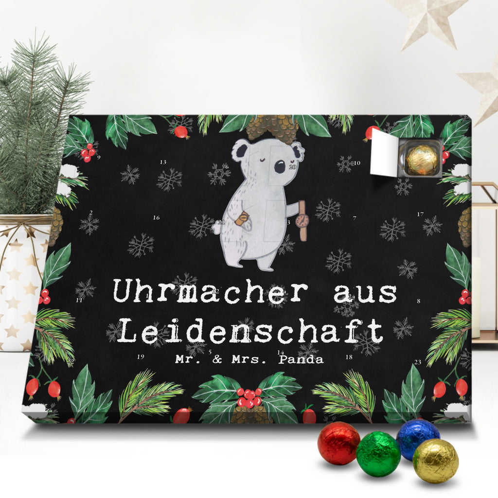 Schoko Adventskalender Uhrmacher Leidenschaft Adventskalender, Schokoladen Adventskalender, Schoko Adventskalender, Beruf, Ausbildung, Jubiläum, Abschied, Rente, Kollege, Kollegin, Geschenk, Schenken, Arbeitskollege, Mitarbeiter, Firma, Danke, Dankeschön