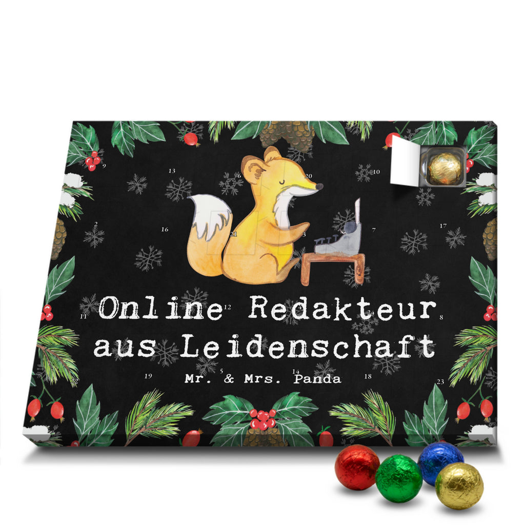 Schoko Adventskalender Online Redakteur Leidenschaft Adventskalender, Schokoladen Adventskalender, Schoko Adventskalender, Beruf, Ausbildung, Jubiläum, Abschied, Rente, Kollege, Kollegin, Geschenk, Schenken, Arbeitskollege, Mitarbeiter, Firma, Danke, Dankeschön