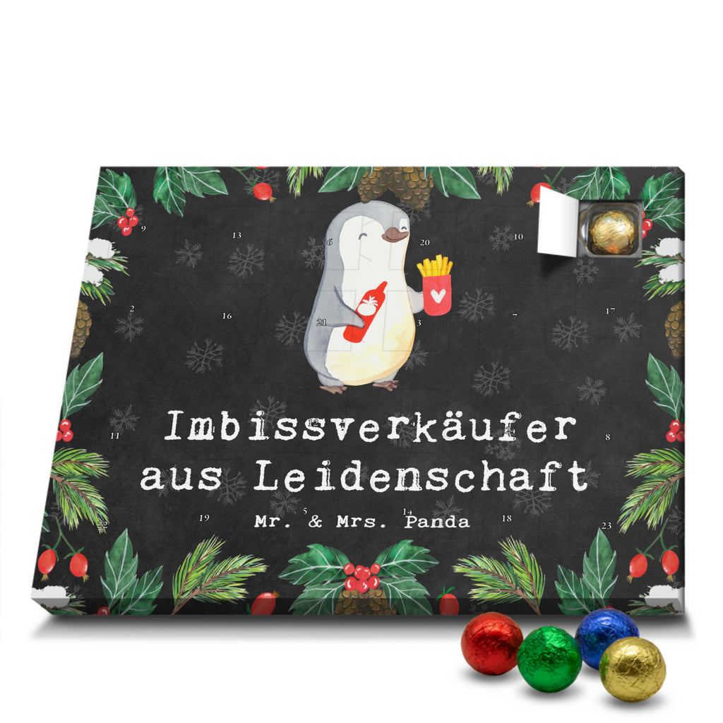 Schoko Adventskalender Imbissverkäufer Leidenschaft Adventskalender, Schokoladen Adventskalender, Schoko Adventskalender, Beruf, Ausbildung, Jubiläum, Abschied, Rente, Kollege, Kollegin, Geschenk, Schenken, Arbeitskollege, Mitarbeiter, Firma, Danke, Dankeschön, Imbissbesitzer, Imbissverkäufer, Pommesverkäufer, Pommesliebe