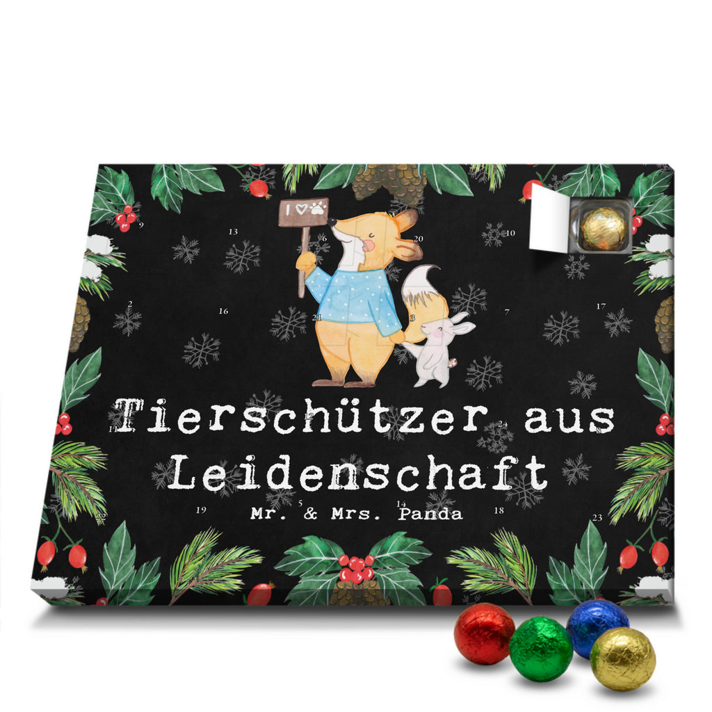 Schoko Adventskalender Tierschützer Leidenschaft Adventskalender, Schokoladen Adventskalender, Schoko Adventskalender, Beruf, Ausbildung, Jubiläum, Abschied, Rente, Kollege, Kollegin, Geschenk, Schenken, Arbeitskollege, Mitarbeiter, Firma, Danke, Dankeschön