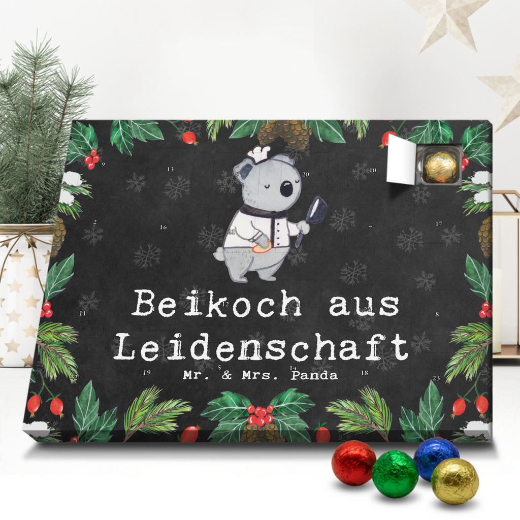 Schoko Adventskalender Beikoch Leidenschaft Adventskalender, Schokoladen Adventskalender, Schoko Adventskalender, Beruf, Ausbildung, Jubiläum, Abschied, Rente, Kollege, Kollegin, Geschenk, Schenken, Arbeitskollege, Mitarbeiter, Firma, Danke, Dankeschön, Beikoch, Spülhilfe, Hilfskoch, Jungkoch, Küchenhilfe, Gastronomie, Restaurant, Koch